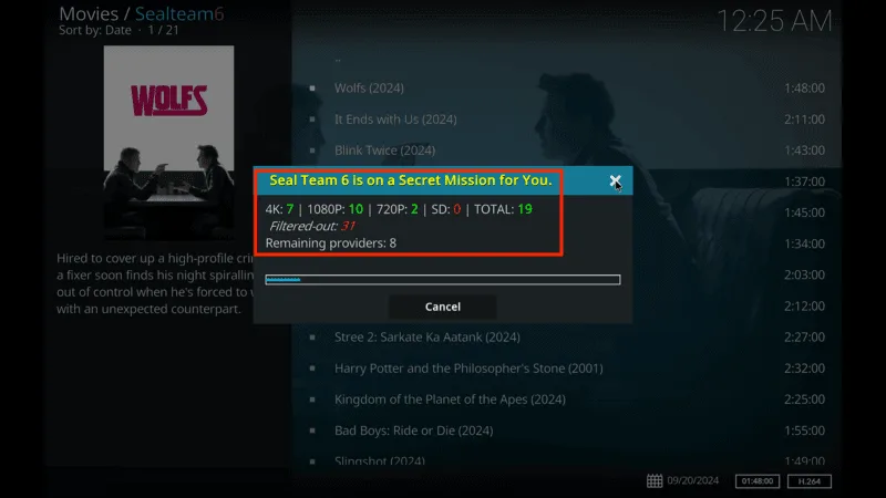 FireStick Kodi SealTeam6 Addon